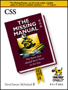 CSS The Missing Manual（影印版）